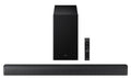 Samsung 370 W 3.1 ch Soundbar with Dolby Audio | DTS Virtual:X | Q-Symphony | Center Speaker | 3D Surround Sound | HDMI ARC | Optical in | Bluetooth | USB | Wireless Subwoofer (HW-B650F/XL, Black)