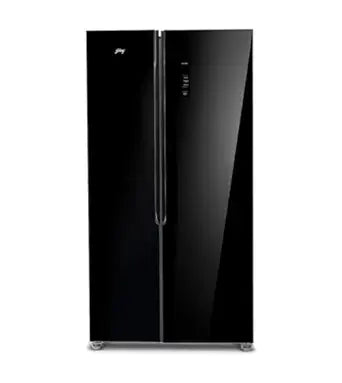Godrej 600L 3Star | 1+2 Year Additional Warranty | Smart Convertible Zones | Toughened Glass Door | Frost Free Inverter Side By Side Refrigerator (2025 Model, RS EONVELVET 646C RIT OP BK, Opera Black)
