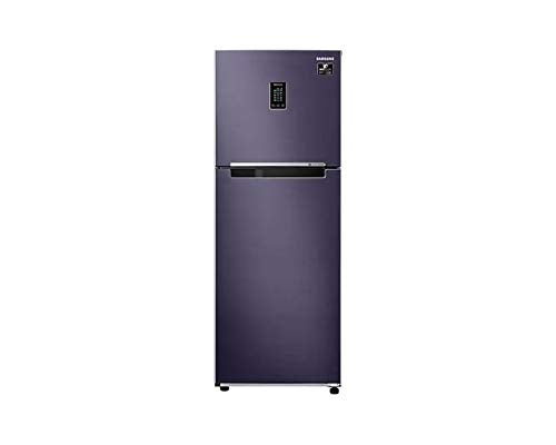 Samsung 336 L 3 Star Inverter Frost Free Double Door Refrigerator Appliance (RT37A4633UT/HL, Pebble Blue, 2022 Model)