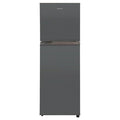 Kelvinator 252 Litre 2 Star Double Door Refrigerator, Bright Grey KRF-I260RBVBGT