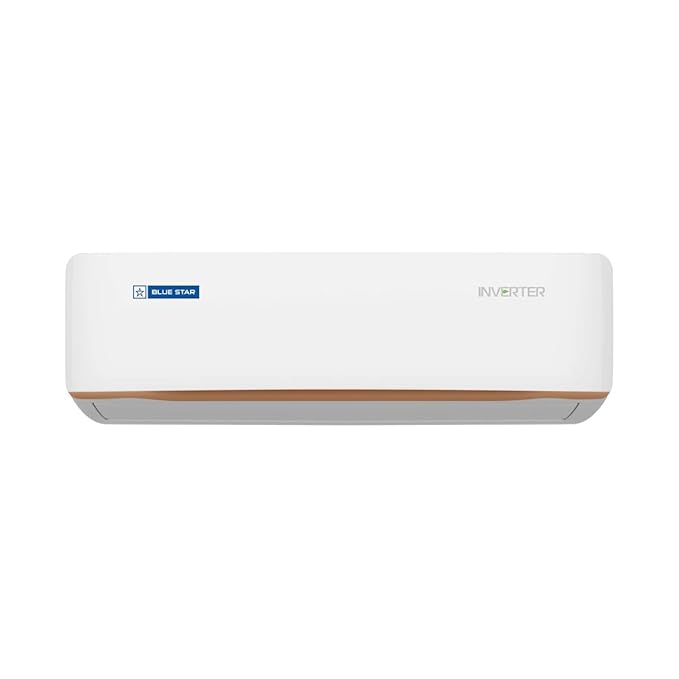 Blue Star 1.5 Ton 5 Star, Wi-Fi Smart Inverter Split AC (Copper, Convertible 5 in 1 Cooling, AI Pro, PM2.5 Filter, 4 Way Swing, ID518GNURS, 2025 Model, White)