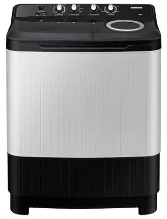 Samsung 7.5 kg, 5 Star, Semi-Automatic Top Load Washing Machine (WT75C3200GG/TL, Air Turbo Drying, Light Gray)