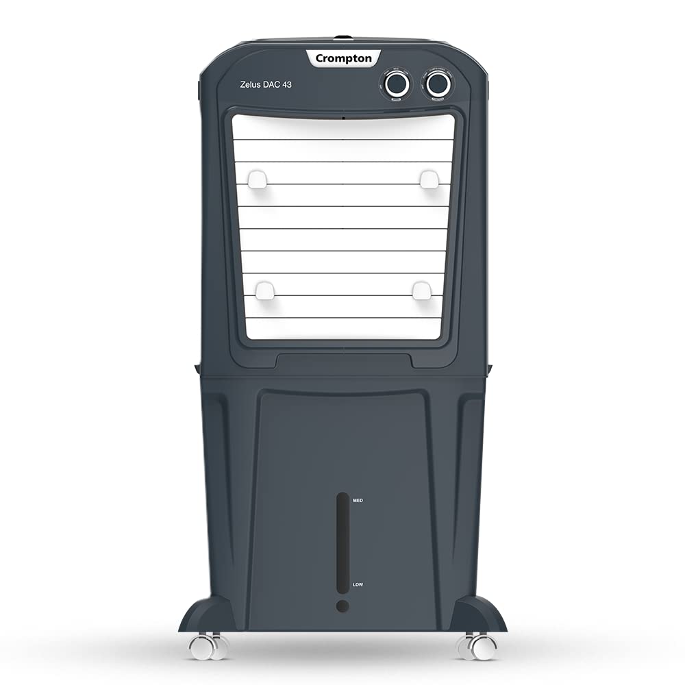Crompton 43 L Desert Air Cooler (Grey and White, Zelus DAC43)