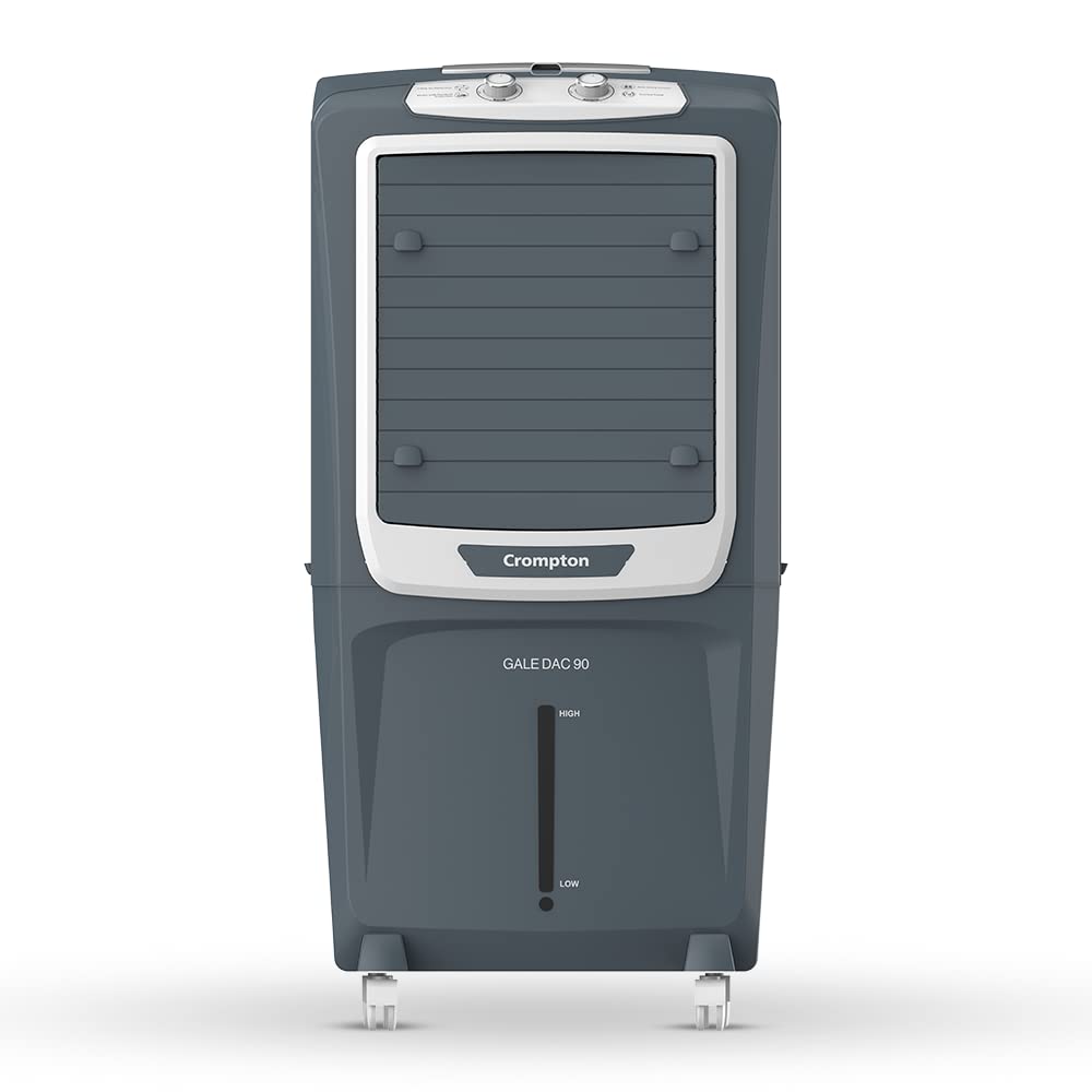 Crompton 90 L Desert Air Cooler (Grey, Gale DAC90)