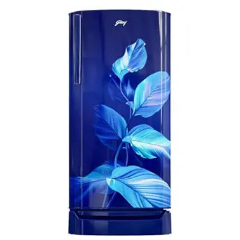 Godrej 180 L 2 Star Direct Cool Turbo Cooling Technology With Upto 24 Days farm Freshness Single Door Refrigerator (RD ERIOPLS 205B THF SE BL, Sea Blue)