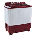 Voltas Beko Semi-Automatic Top Load Washing Machine, 12 Kg Capacity, 5 Star Burgundy