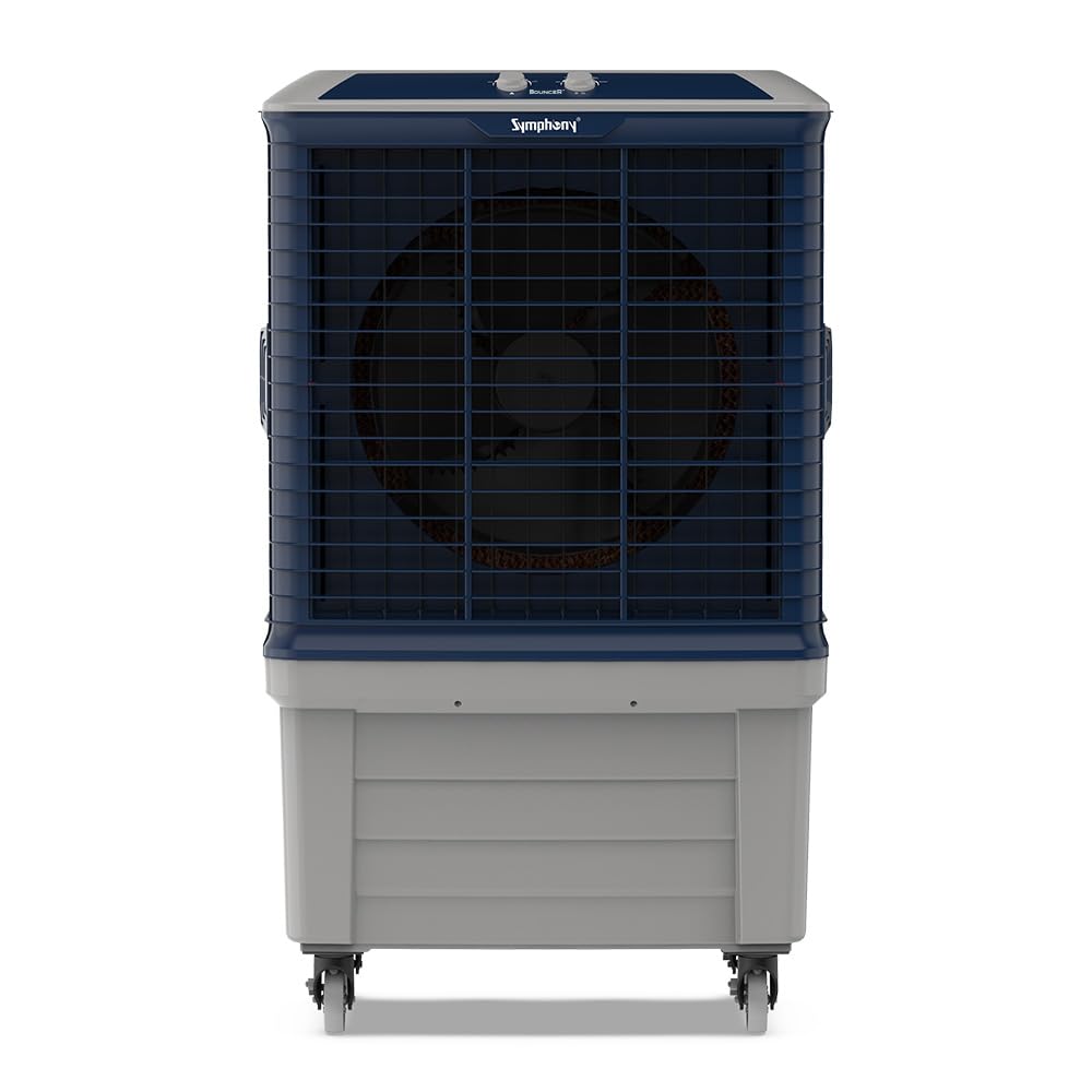 Symphony Bouncer 175 | Xtra Powerful Fan, Easy-Fill, i-Pure+ Technology, 3-Side Honeycomb Pads, CFD Technology for Uniform Cooling