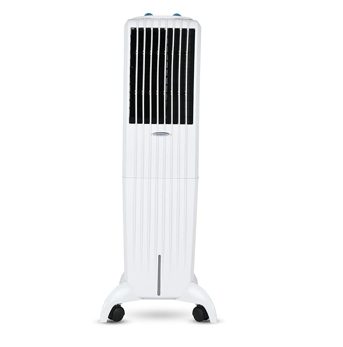 Symphony Diet 35T Personal Tower Air Cooler For Home with Honeycomb Pad, Powerful Blower, i-Pure Technology and Low Power Consumption (35L, White)