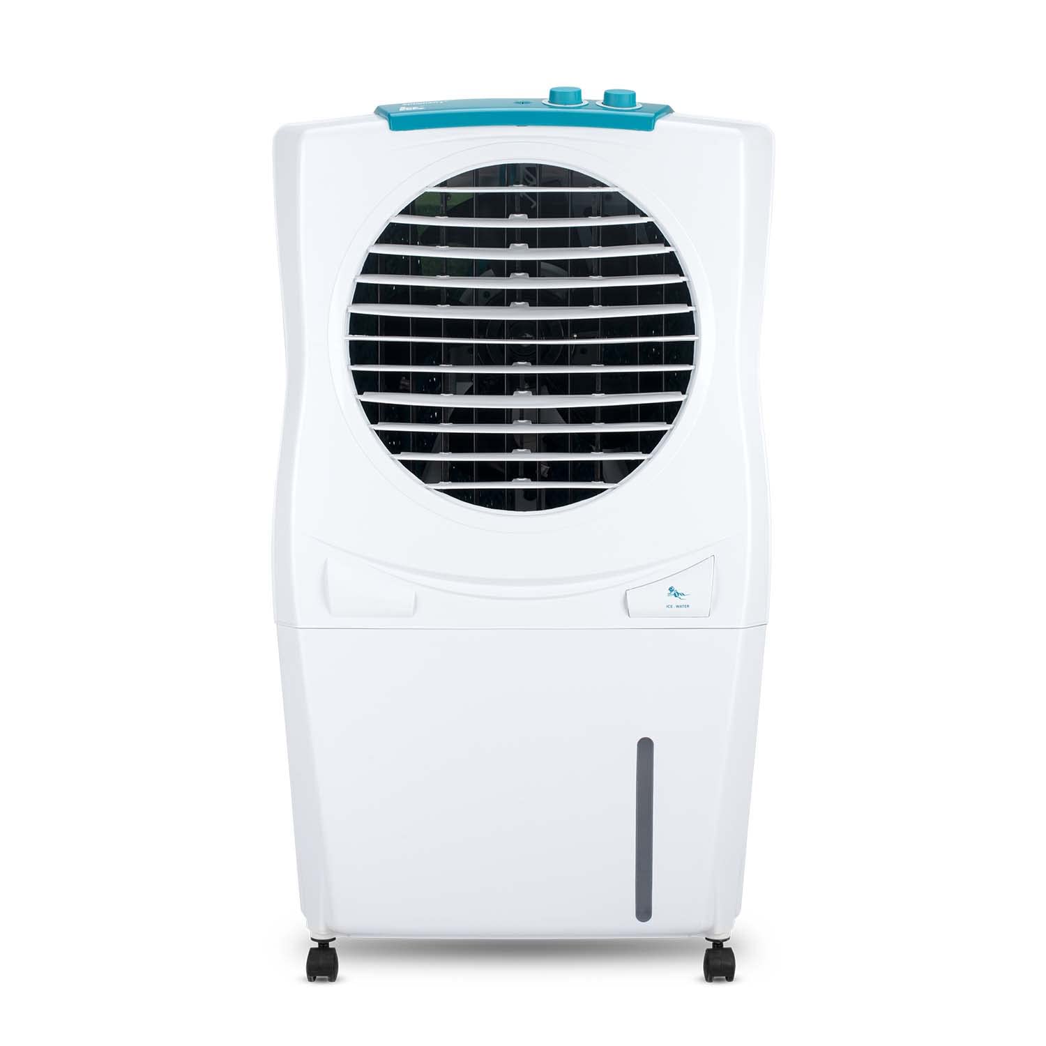 Symphony 27 L Room/Personal Air Cooler (White, Blue, Ice cube 27)