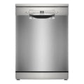 Bosch Series 6 14 Place Settings Free-standing Dishwasher (SMS6IKI01I, 60 cm, Brushed Steel, Anti-Fingerprint, Wi-Fi Enabled, EcoSilence Drive)