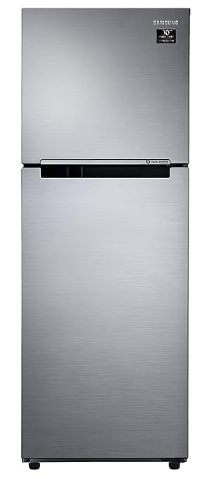Samsung 236L 2 Star Inverter Frost-Free Double Door Refrigerator Appliance (RT28C3052S8/HL,Elegant Inox)