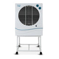 Symphony Jumbo 70 Desert Air Cooler for Home with Aspen Pads, Powerful Fan, Cool Flow Dispenser and Free Trolley (70L, White)
