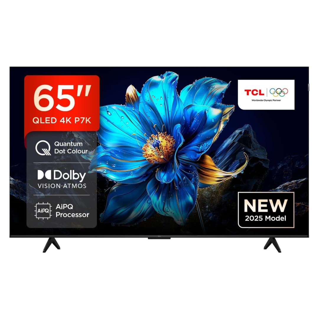 TCL 165 cm (65 inches) 4K Ultra HD Smart QLED Google TV 65P7K