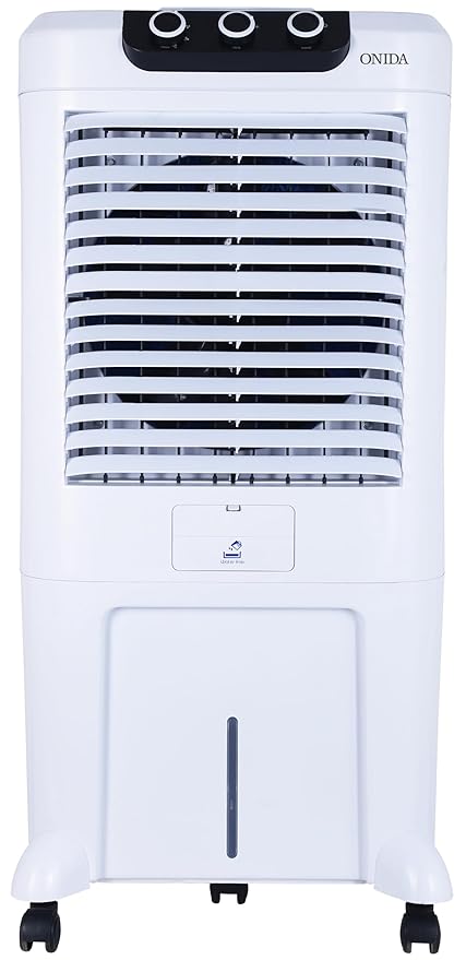 ONIDA Desert 80L Air Cooler With High Density Honeycomb Pads, Water OverFlow, Water Level Indicator