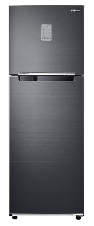 Samsung 256L 2 Star Inverter Frost-Free Convertible 3 In 1 Double Door Refrigerator Appliance (RT30C3732BX/HL,Luxe Brown)