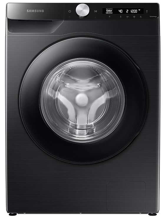 Samsung 7.0 Kg Wi-Fi Enabled Inverter Fully-Automatic Front Loading Washing Machine (WW70T502DAB/TL,Black Caviar,AI Control)