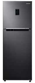 Samsung 301L 2 Star Inverter Frost-Free Convertible 5 In 1 Double Door Refrigerator Appliance (RT34C4522BX/HL,Luxe Black)