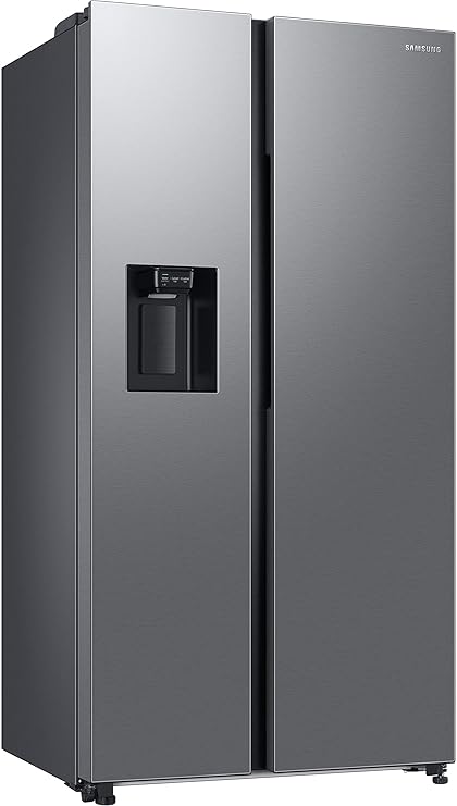 Samsung 633L Convertible 5 In 1 Digital Inverter Side by Side Refrigerator Appliance, (RS78CG8543SLHL, EZ Clean Steel)