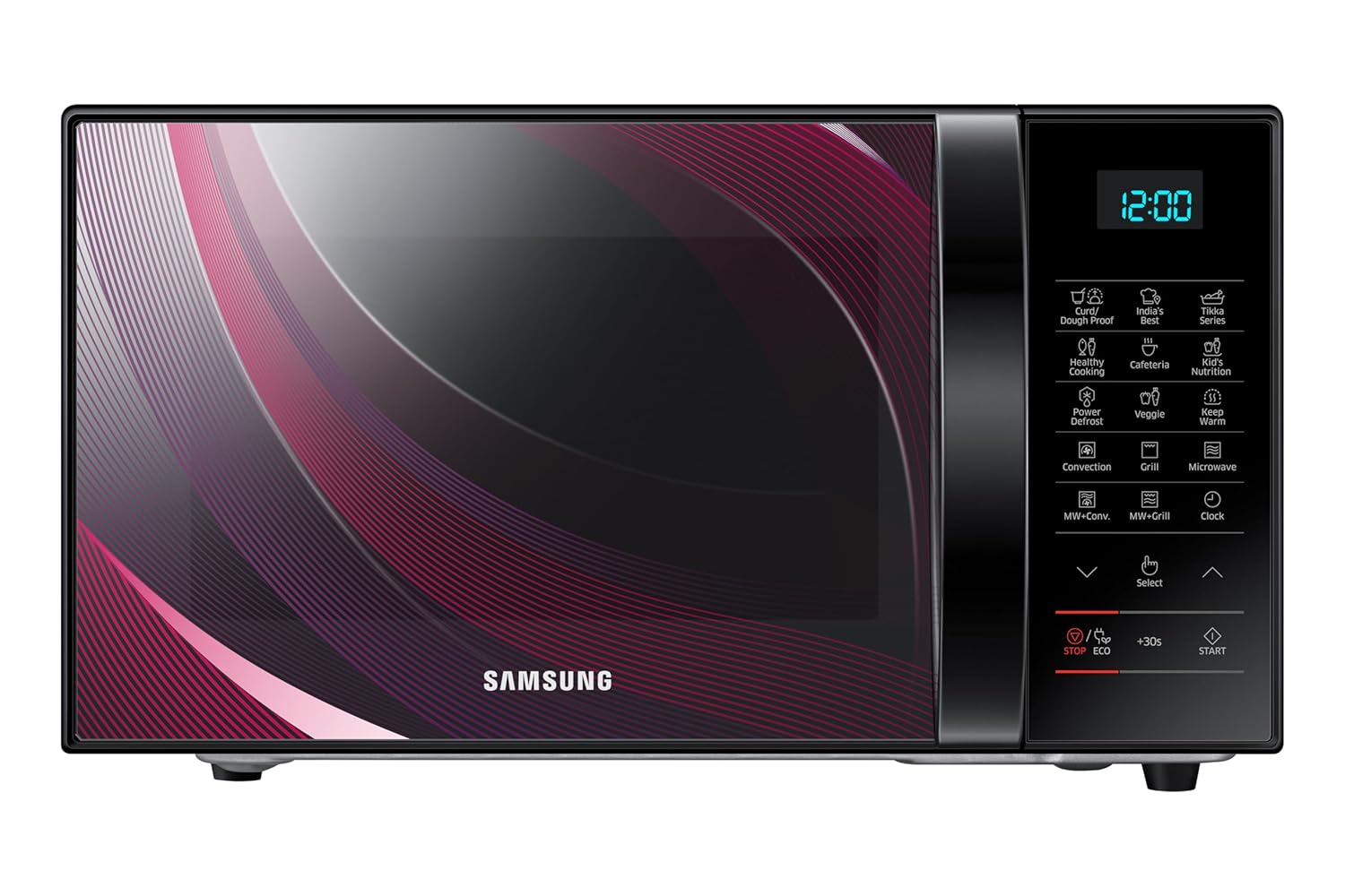 Samsung 21L Convection Microwave Oven (CE76JD-MBR/TL, Black, 10 Yr warranty)