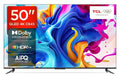 TCL 126 cm (50 inches) 4K Ultra HD Smart QLED Google TV 50C645 (Black)