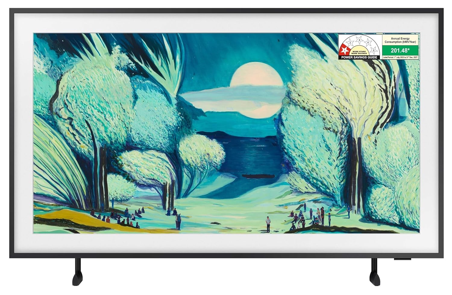 Samsung 125 cm (50 inches) The Frame Series 4K Ultra HD Smart QLED TV QA50LS03FAULXL