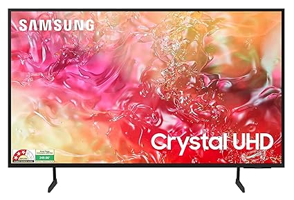 Samsung 163 cm (65 inches) 4K Ultra HD Smart LED TV UA65DU7660KLXL (Black)