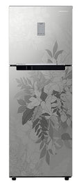Samsung 256L 2 Star Inverter Frost-Free Convertible 3 In 1 Double Door Refrigerator Appliance (RT30C3732QB/HL,Bouquet Silver)