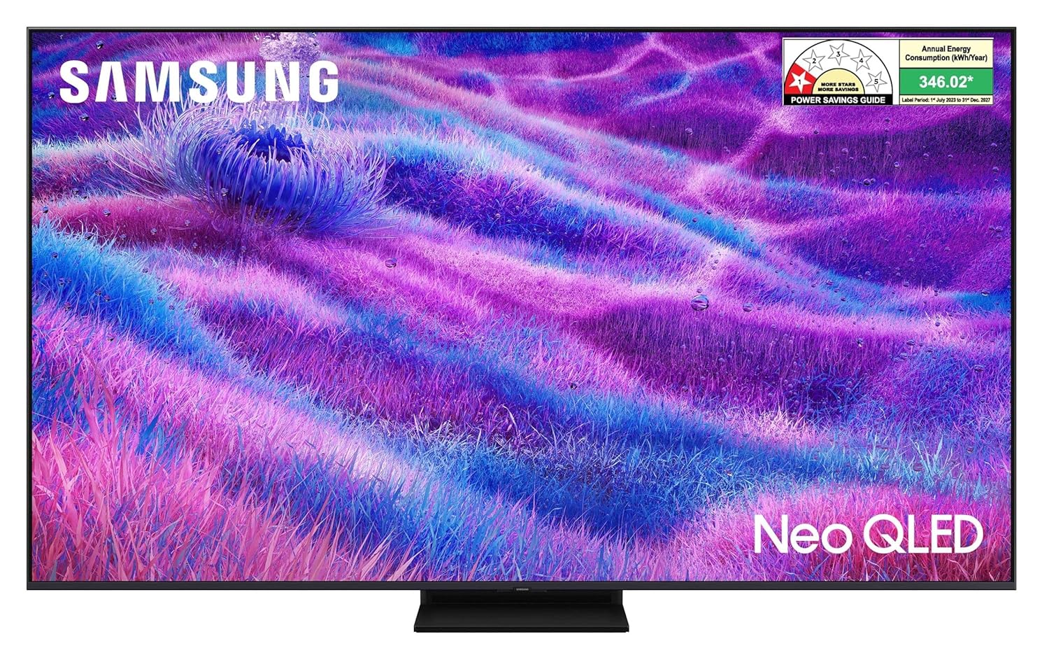 Samsung 163 cm (65 inches) 4K Ultra HD Mini-LED Neo-QLED Smart TV QA65QN80FAULXL (Titan Black)