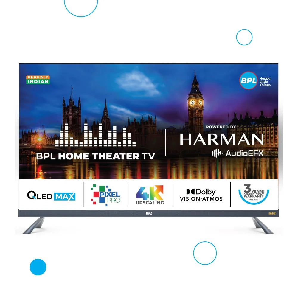 BPL 65UE5530 165 cm (65 inch) QLED Ultra HD (4K) Smart Android TV 2025 Edition (65UE5530)