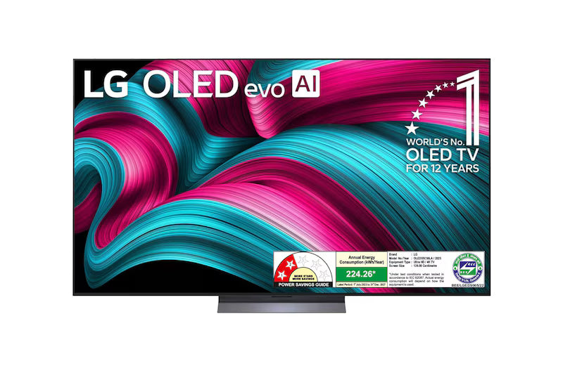 LG OLED evo 139cm (48) TV (C5), α9 AI Processor 4K Gen8